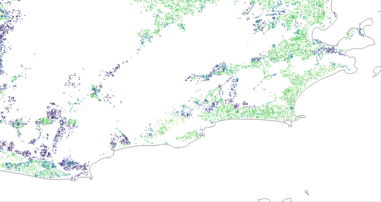 Mapa ampliado