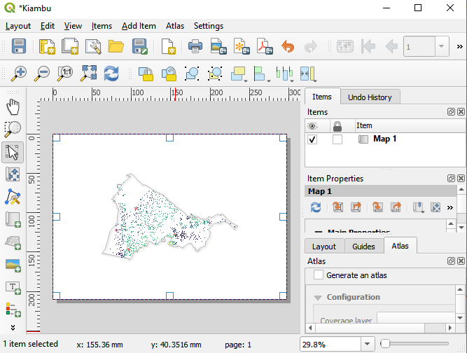 Add map to Print Layout