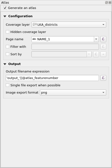 Select Coverage Layer